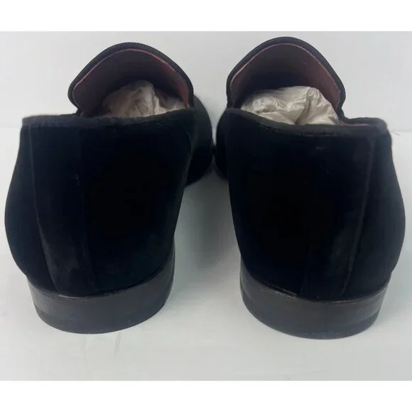 Magnanni Dorio Mens Loafer/Slipper Black Velvet Style 12475 US 11.5, EU 44 - Picture 6 of 12